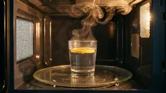 Hoe u uw magnetron moeiteloos kunt reinigen: een eenvoudige methode met behulp van een mok water