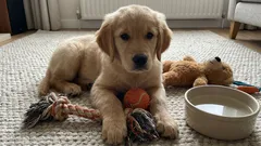 Vanaf welke leeftijd kan een puppy alleen thuis worden gelaten?