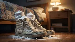 Wat moet je 's nachts in je schoenen doen om voorgoed van die nare geur af te komen?